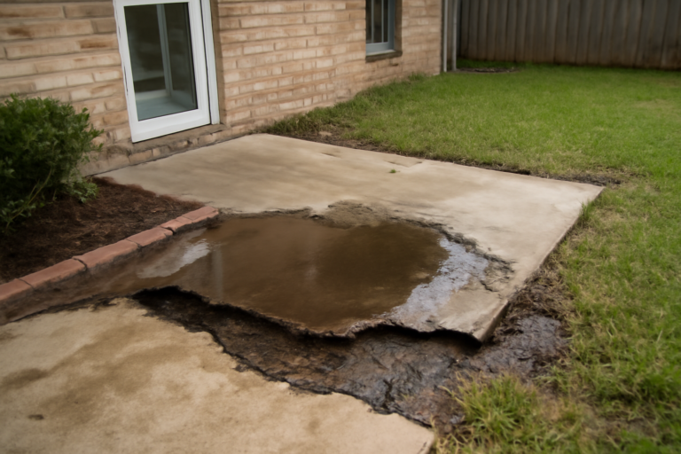 Concrete Slab Water Extraction