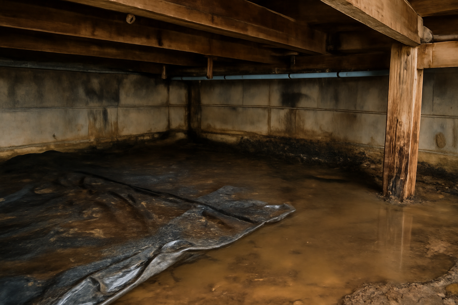 Crawl Space Water Extraction in Garland, TX
