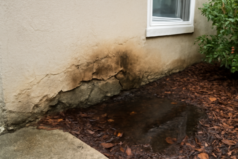 Foundation Leak Water Removal