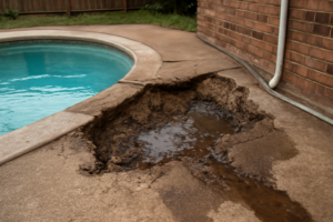 Pool Leak Water Removal