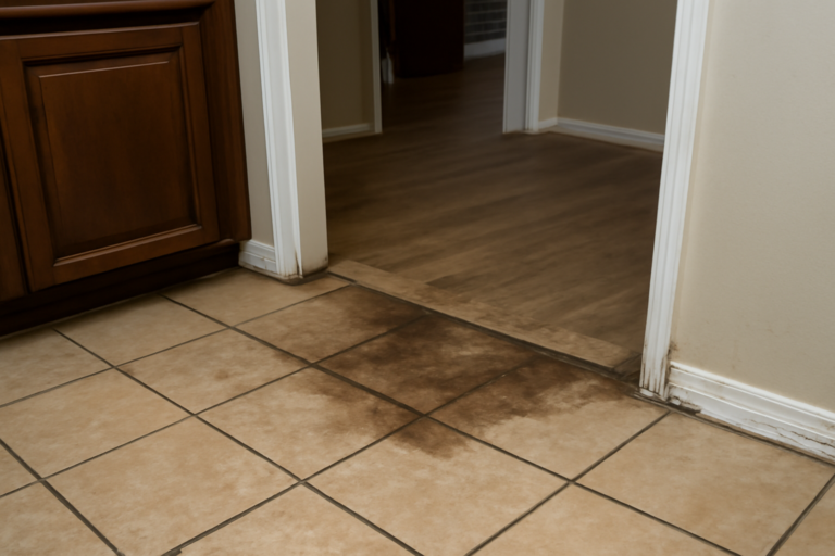 Tile Floor Water Damage Restoration