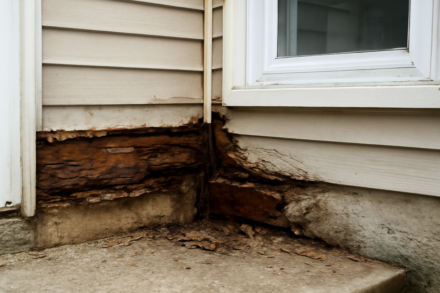 Wood Trim Water Damage Restoration in Grand Prairie, TX